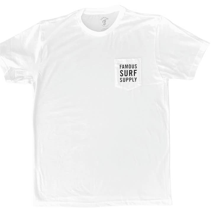 Boxer Pocket Tee for wholesale by Famous Surf Supply