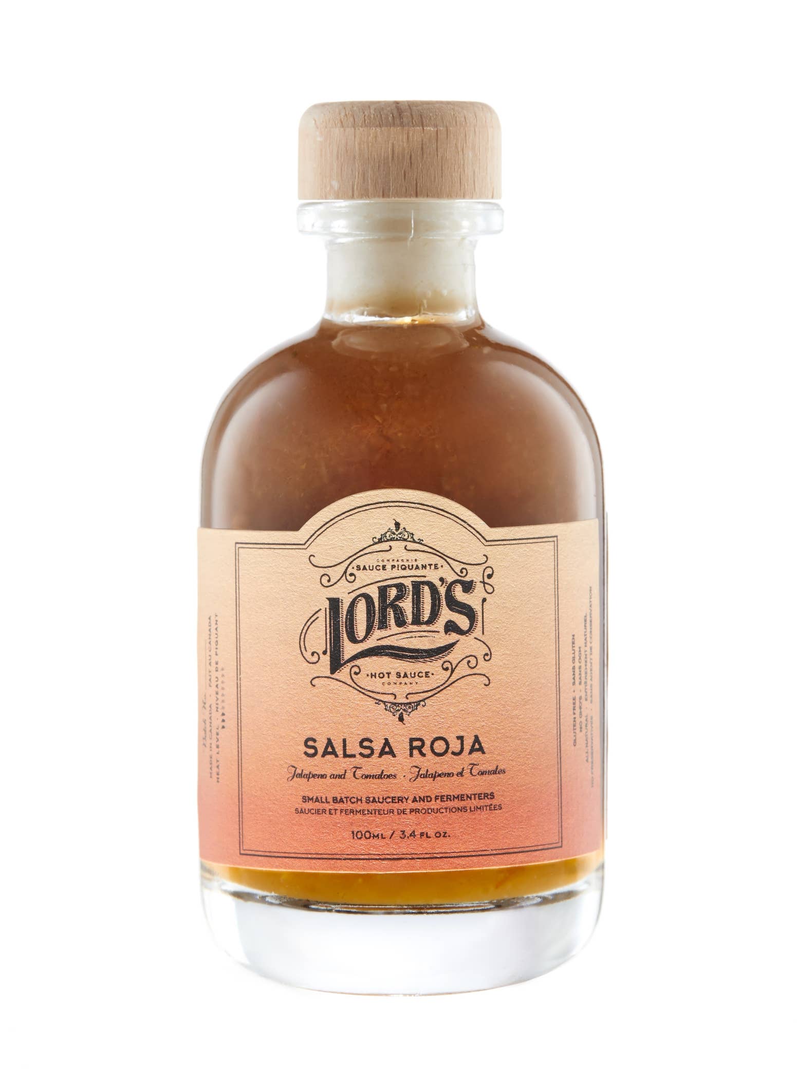 Lord's Hot Sauce - Wholesale Salsa - SALSA ROJA2