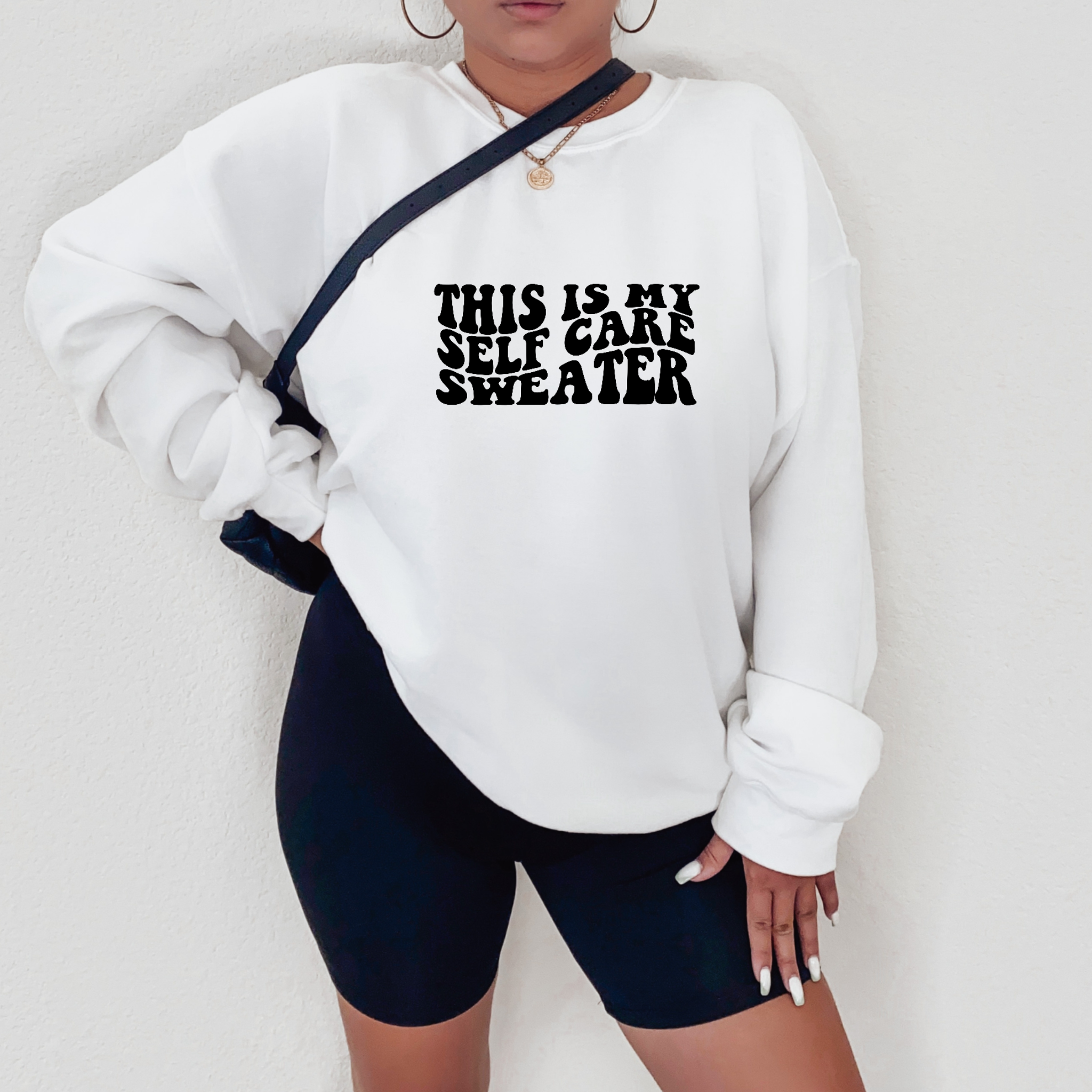 Badd Boss - Wholesale Graphic Sweatshirt - Women's - Self Care Sweatshirt1