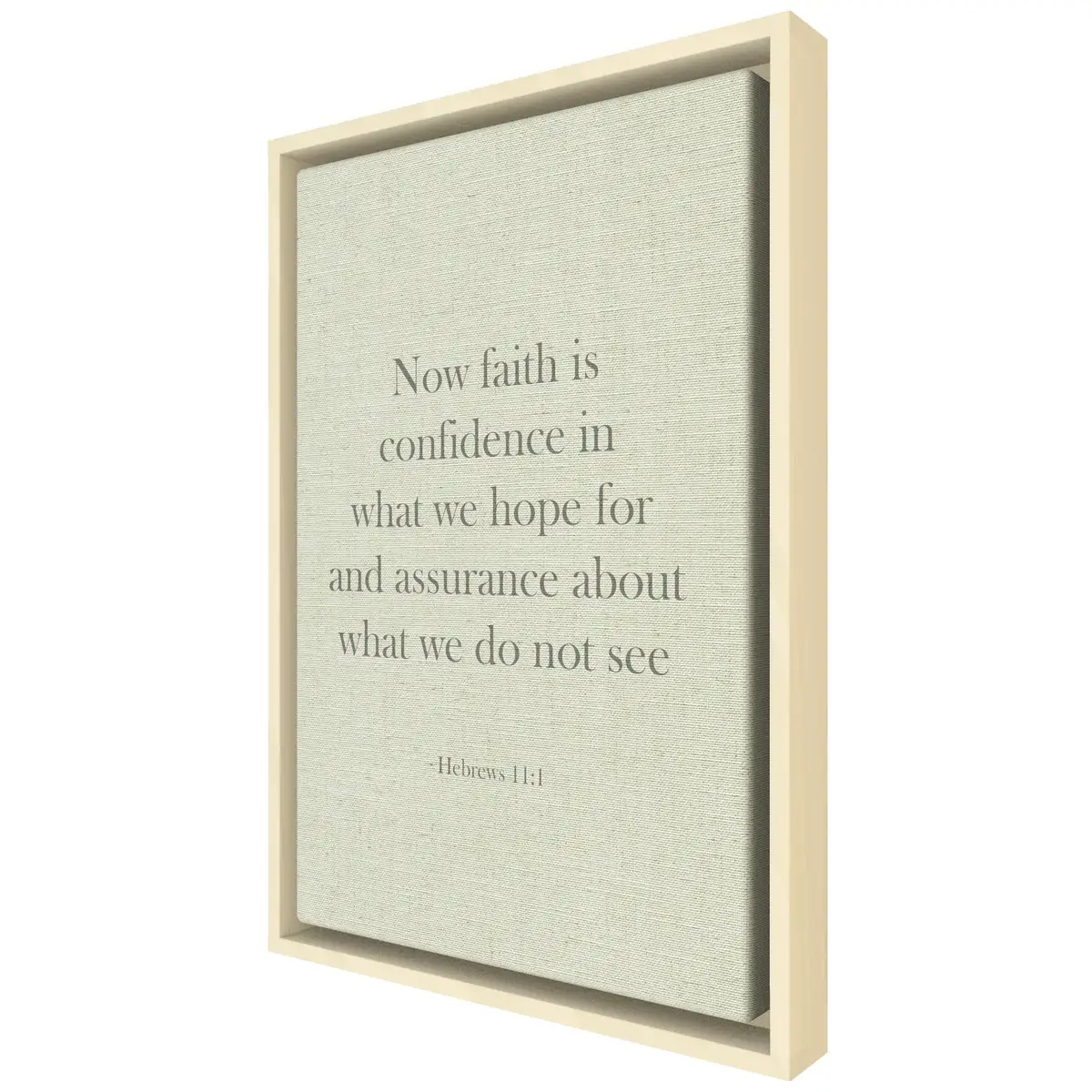 SPLASHWORKS - Wholesale Art Print - Bible verse - Now faith is confidence in what we hope for...4