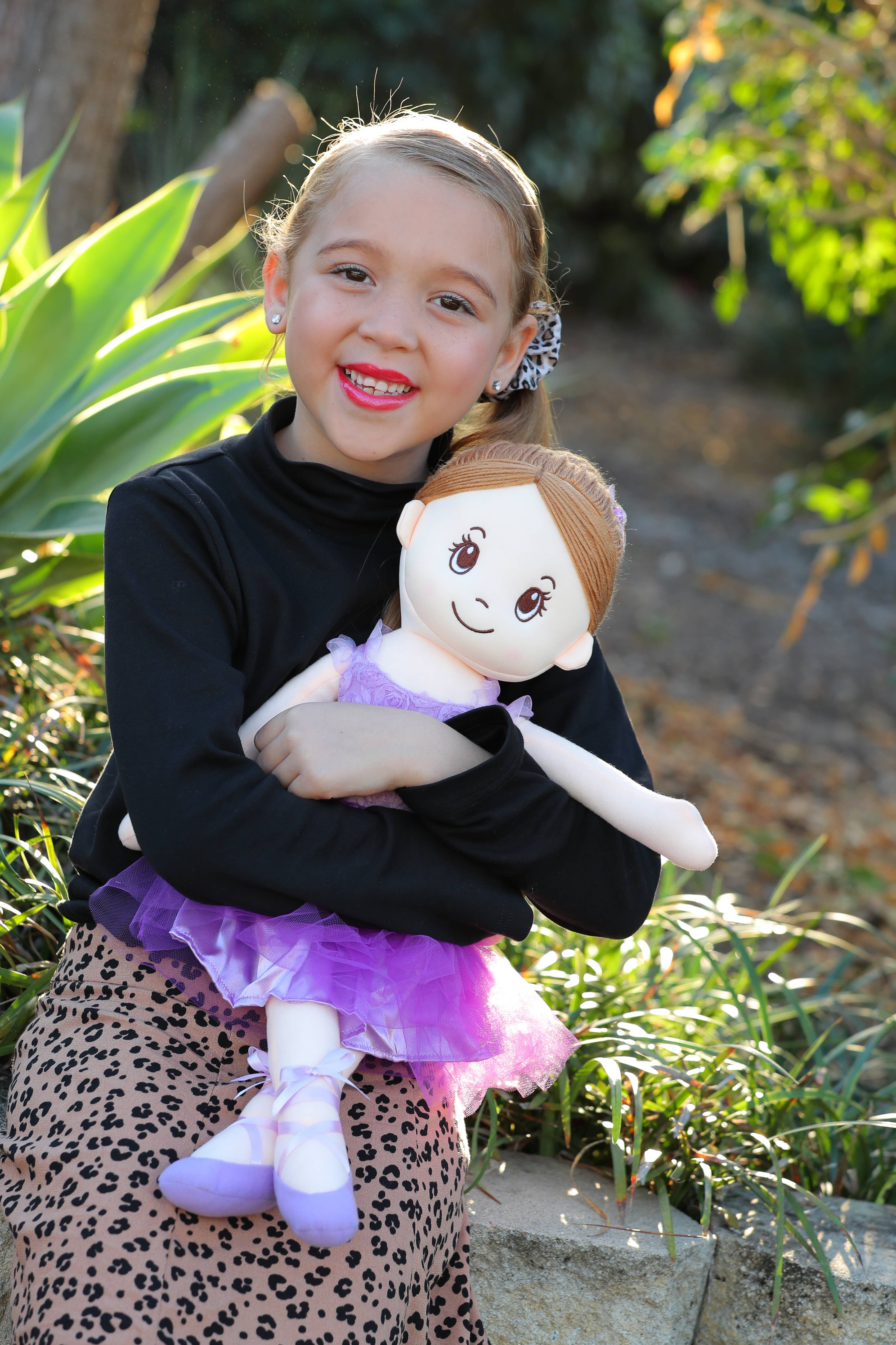 Mad Ally – Großhandel Puppe – Kinder – Ballerina Indi Puppe - Lavendel3