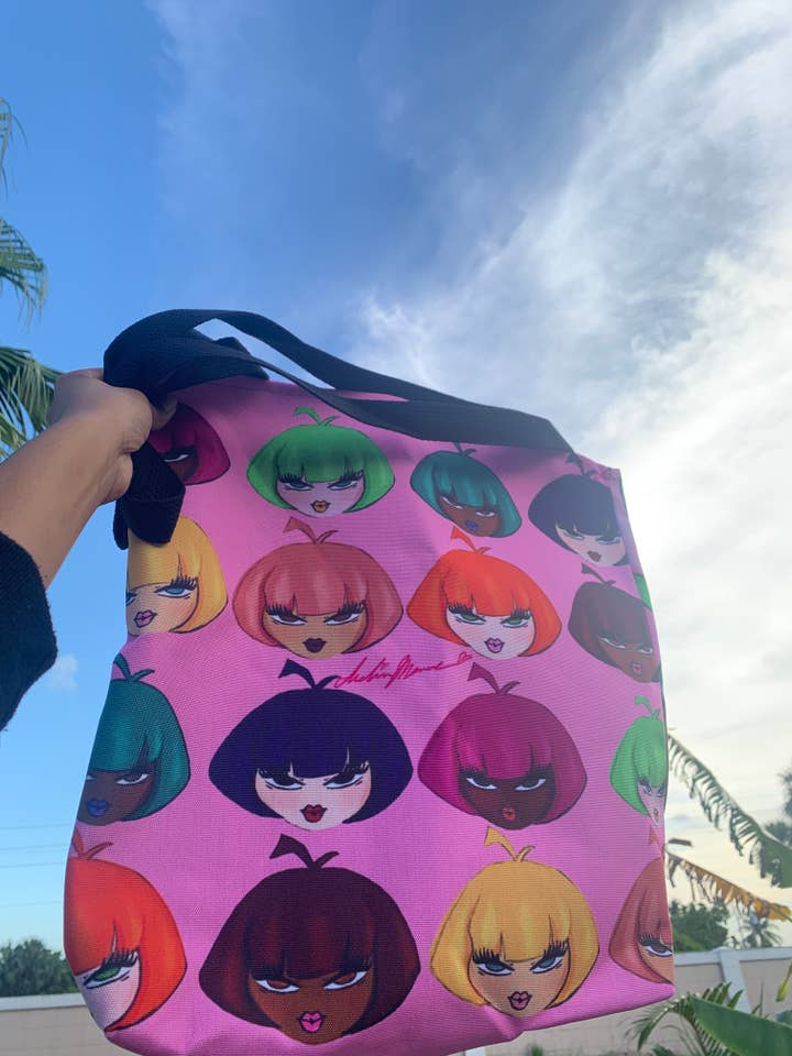 Kawaii Cuties Tote Bag for wholesale by iART Productionsj LLC