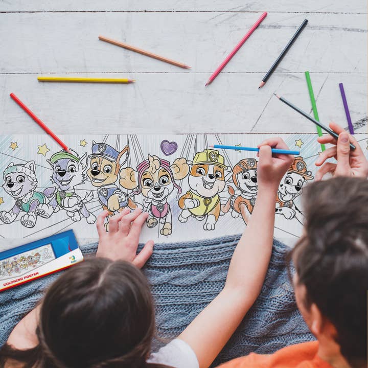 DoDo Brand - Wholesale Colouring book – Child & baby - Coloring Poster For Toddlers & Kids Paw Patrol4