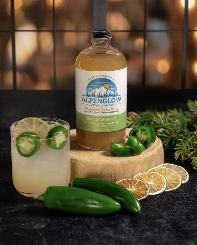 Alpenglow Cocktail Company - Wholesale Cocktail mix/syrup - Spicy Margarita