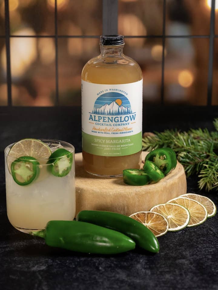 Spicy Margarita for wholesale by Alpenglow Cocktail Company
