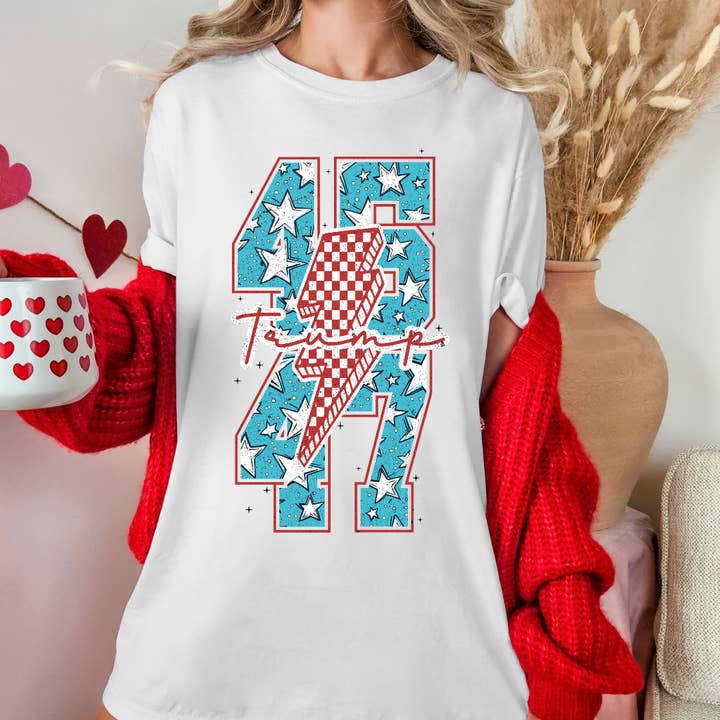 45/47 Trump Comfort Color T-Shirt für den Großhandel von Classy and Sassy Creations and Boutique