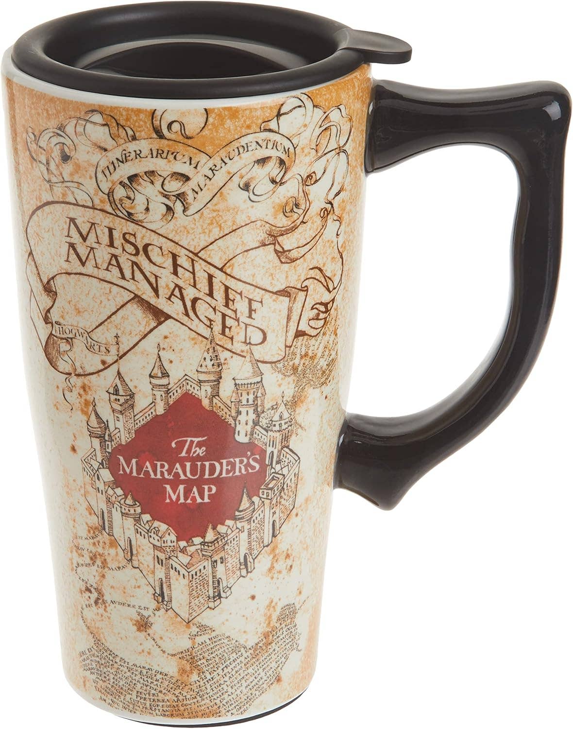 Innovarix - Wholesale Drinking Glass/Cup - Harry Potter Solemnly Swear Ceramic Travel Mug -18 Oz.