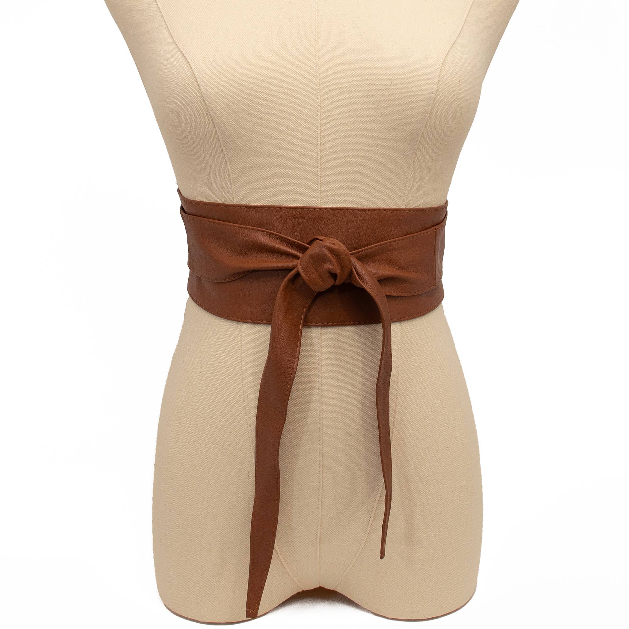 Bolsa Nova Handbags - Vente Ceinture – femme - Ceinture Obi en cuir italien lisse17