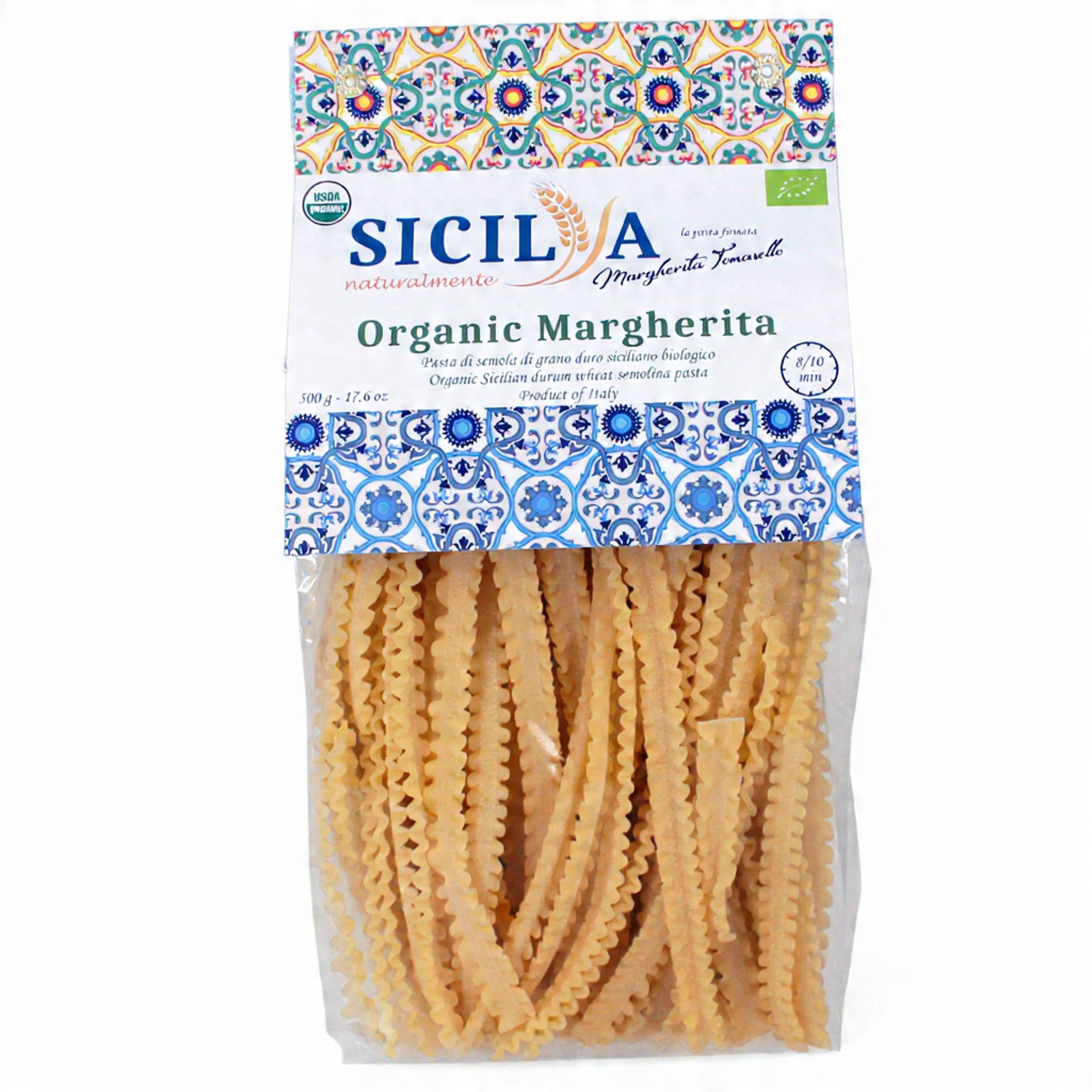 Sicilia naturalmente - Vente Pâtes - Pasta Margherita BIO - Fabriqué en Italie (Sicile)0