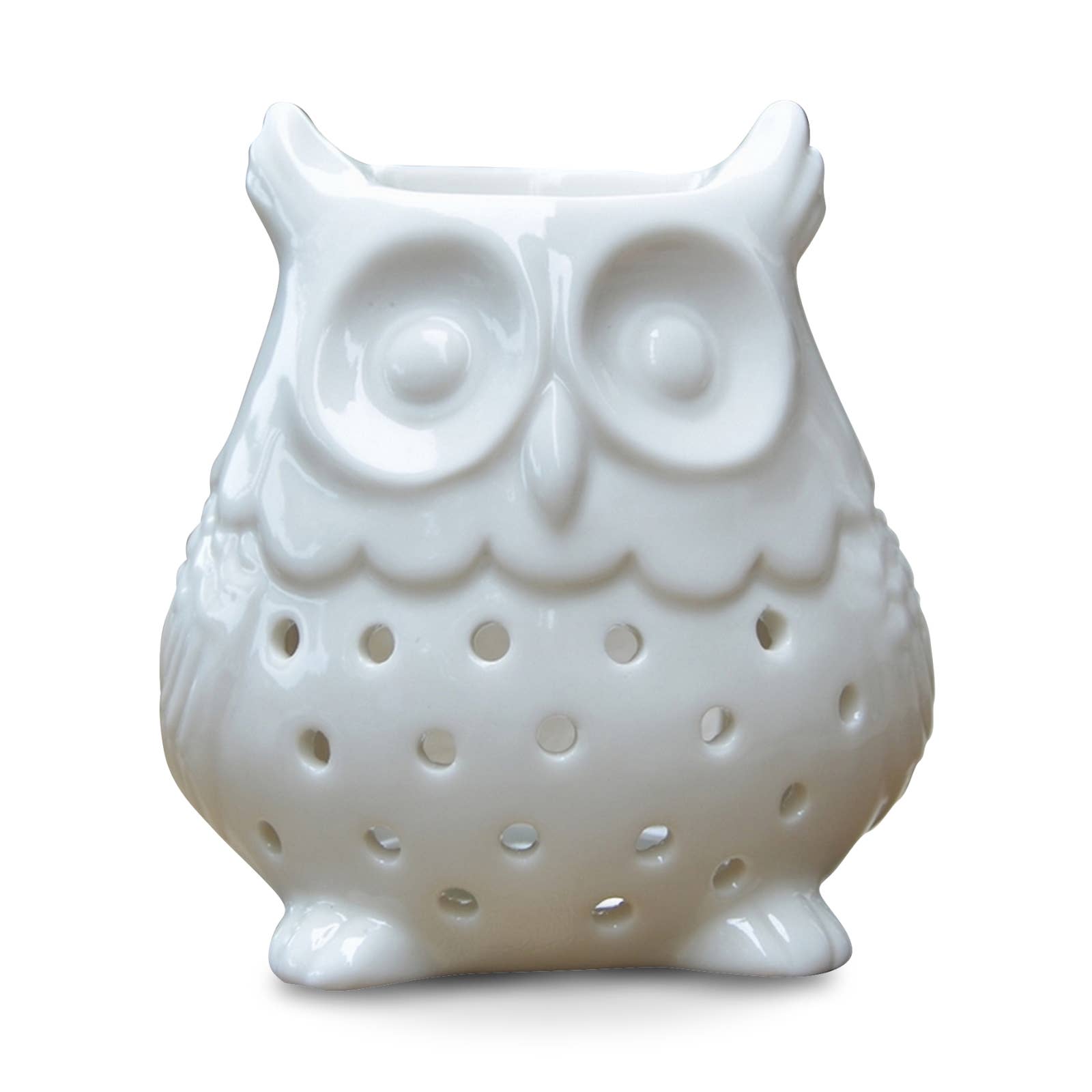 Zen'Arôme - Wholesale Fragrance Warmer - Ceramic Owl Fragrance Burner - Compatible with Melts14