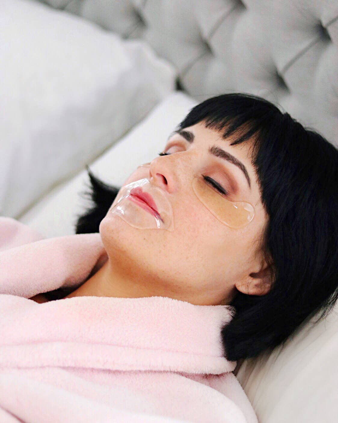 ToGoSpa - Vente Masques de traitement yeux - YEUX : Thé Vert - Le Guerrier des Cernes - Pack de 34