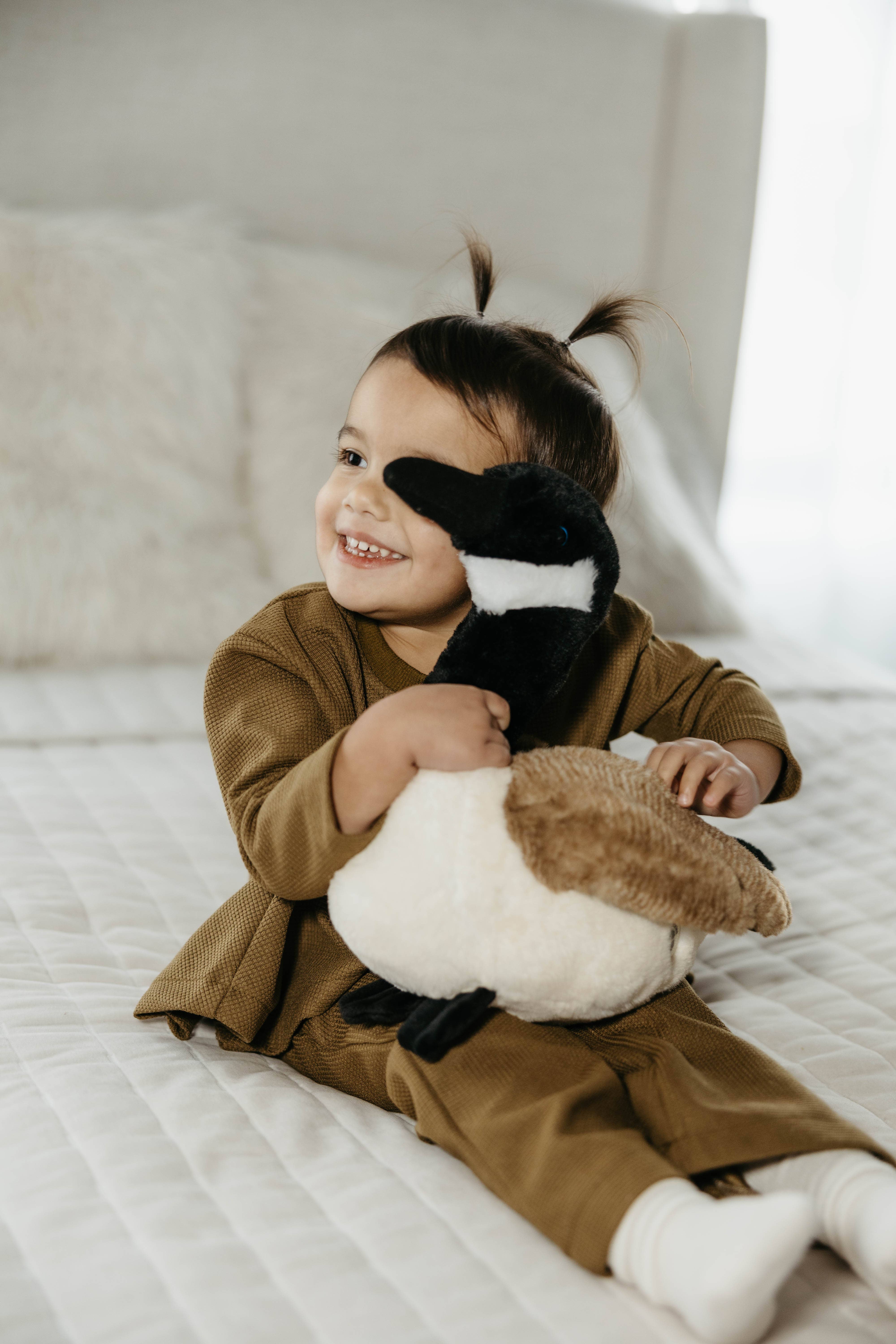 The Petting Zoo - Wholesale Stuffed/Plush Toy - Kids & Baby - 12" (28cm) Wild Onez Canada Goose Bird Stuffed Plush8