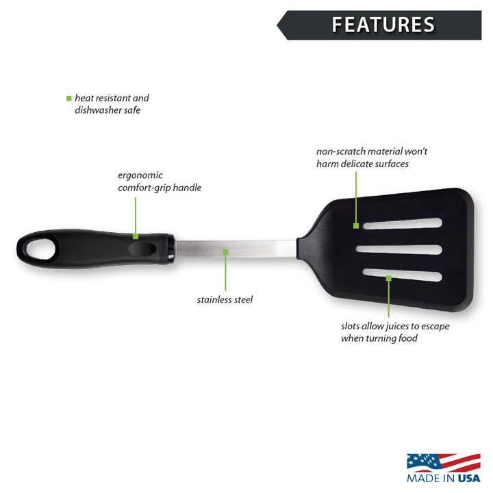 Rada Cutlery - Wholesale Spatula/Turner - Slotted Turner