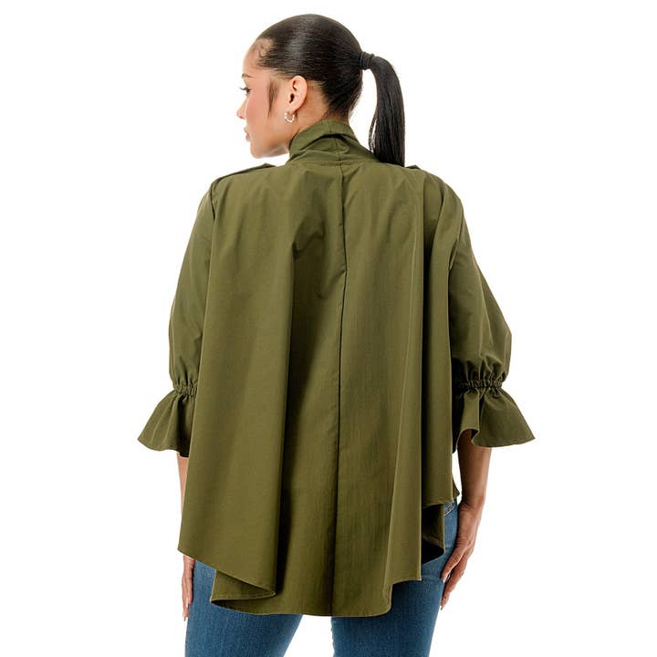 Black Pearl Clothing - Wholesale Blouse - Women's - FLOWING GRACE TOP6