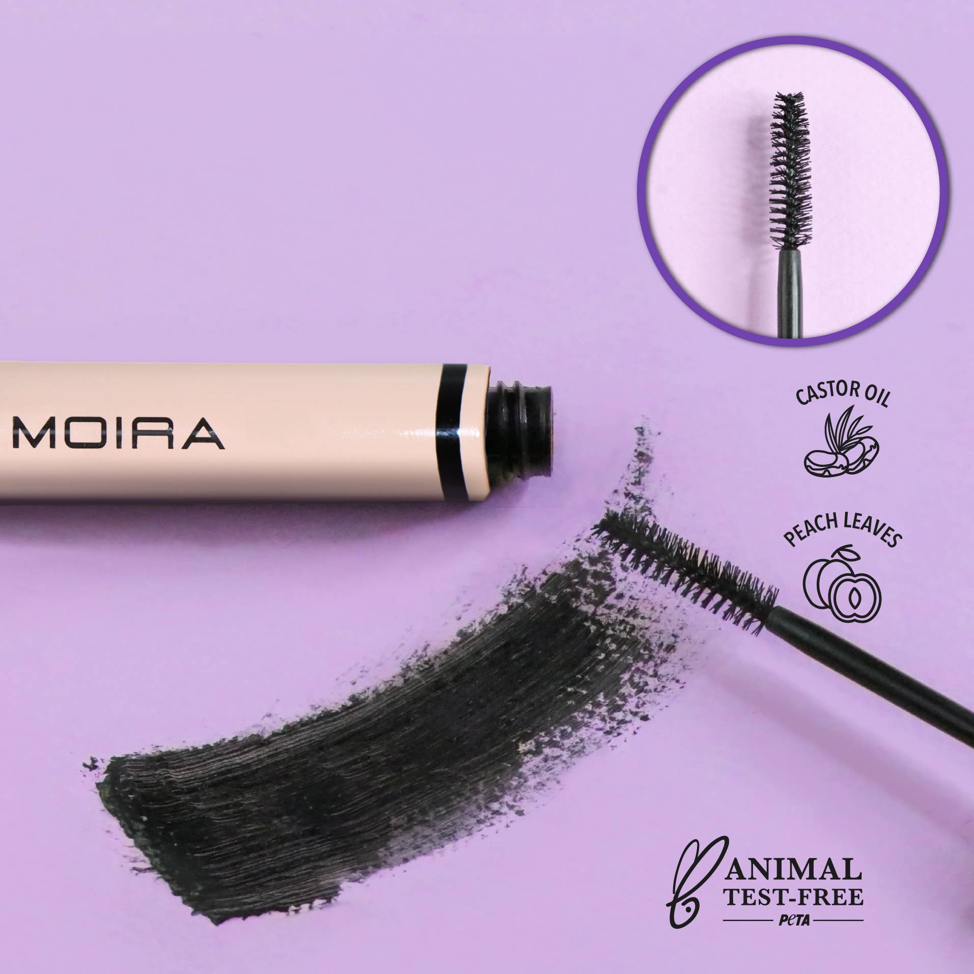 Moira Cosmetics - Wholesale Mascara - Mascara - Volume & Long lash Black1