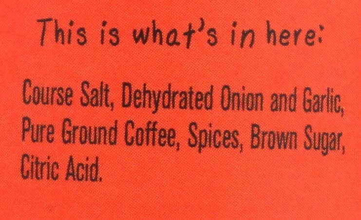 Everyday Supply Co - Wholesale Rub - RUFUS TEAGUE RUB STEAK - Case of 62