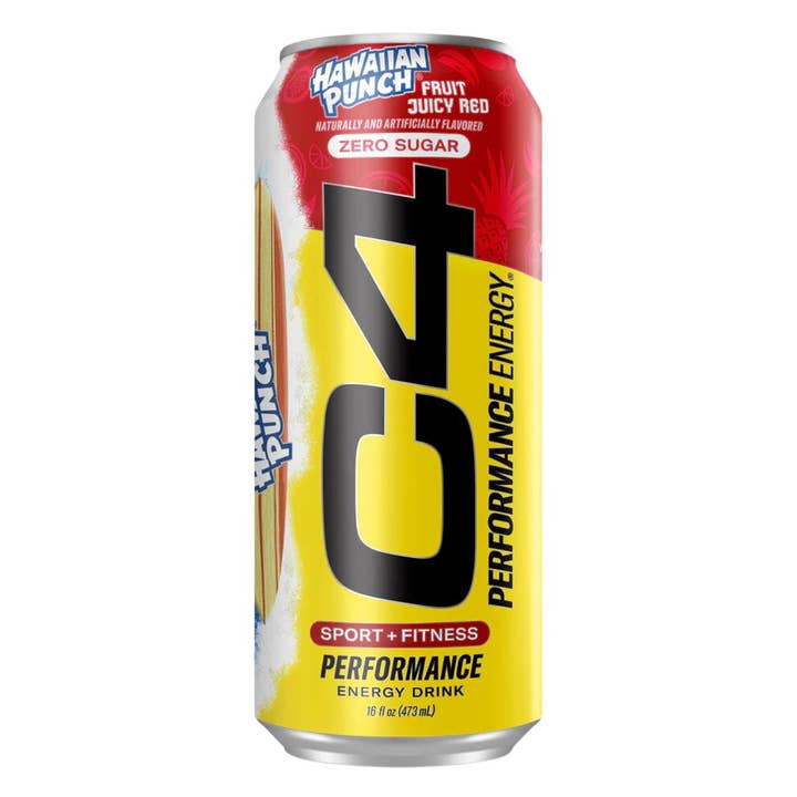 Campus Protein - Wholesale Sports/Energy Drink - Cellucor C4 Performance Energy® x Hawaiian Punch