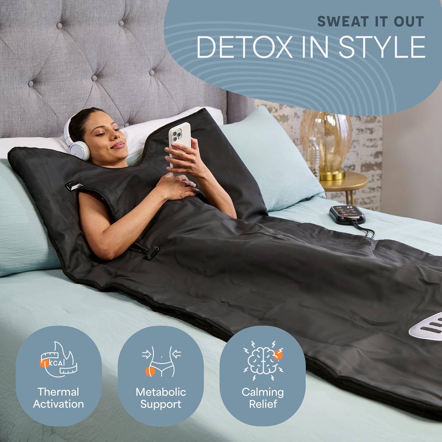 LifePro - Wholesale Body Massager - LifePro RejuvaWrap Infrared Sauna Blanket – 9 Heat Levels1