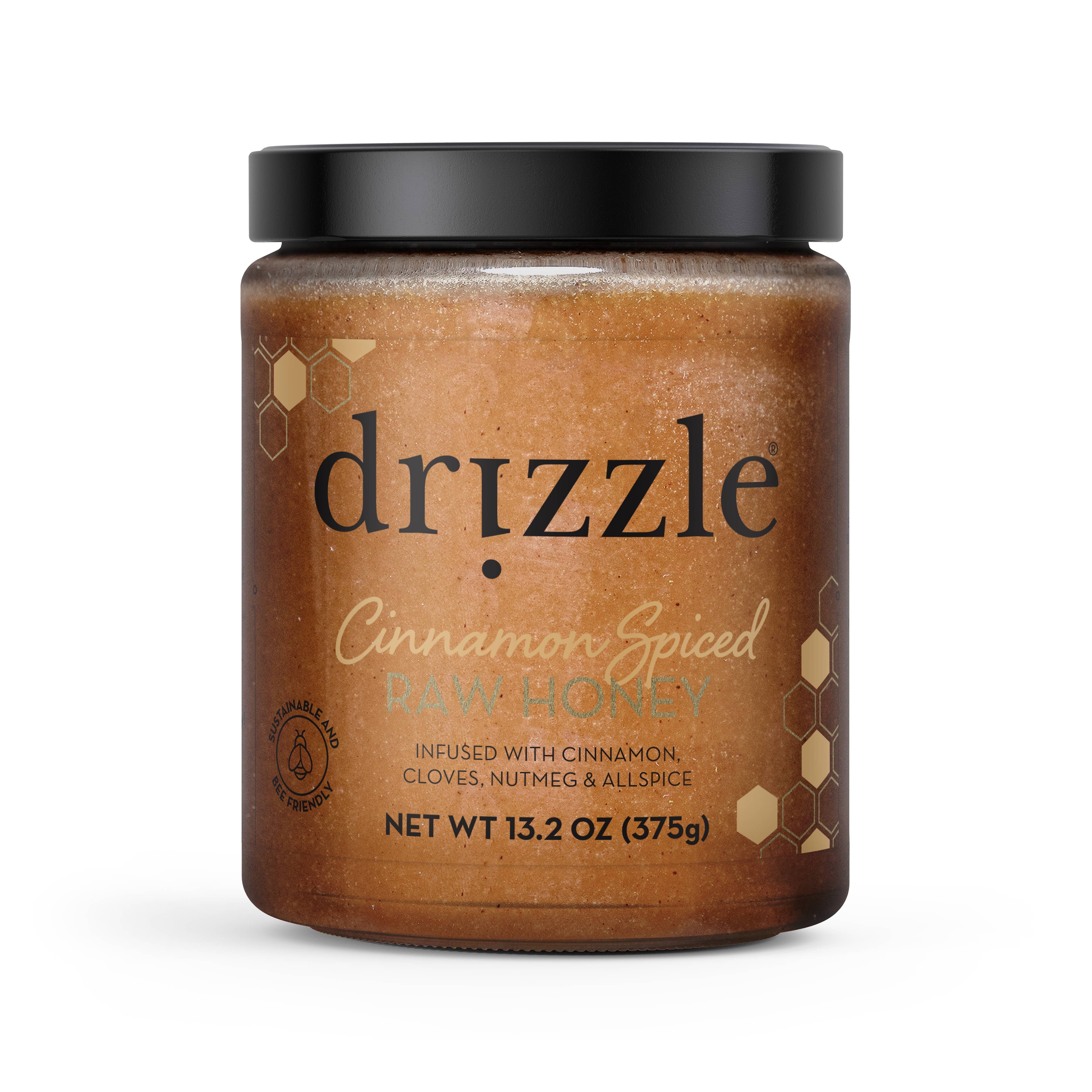 Drizzle Honey – Engroshandel Honning – Kanelkrydret Håndværkshonning – 375 g