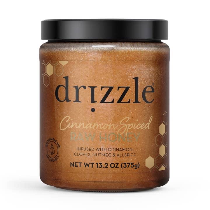 Drizzle Honey – Engroshandel Honning – Kanelkrydret Håndværkshonning – 375 g0