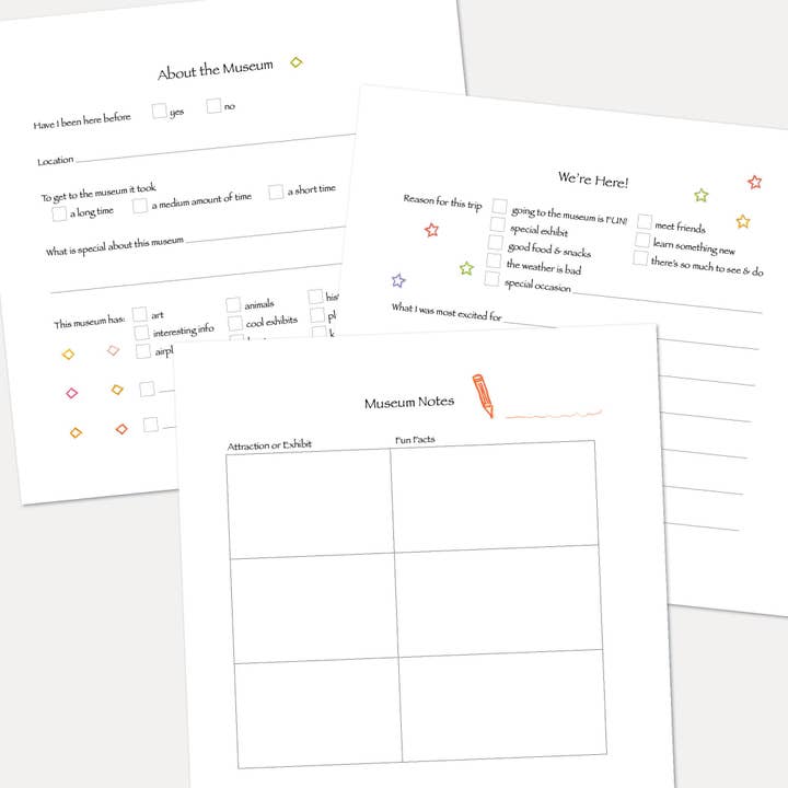 Tessera Publishing - Wholesale Journal/Diary - Kids - Museum Kids Journal3