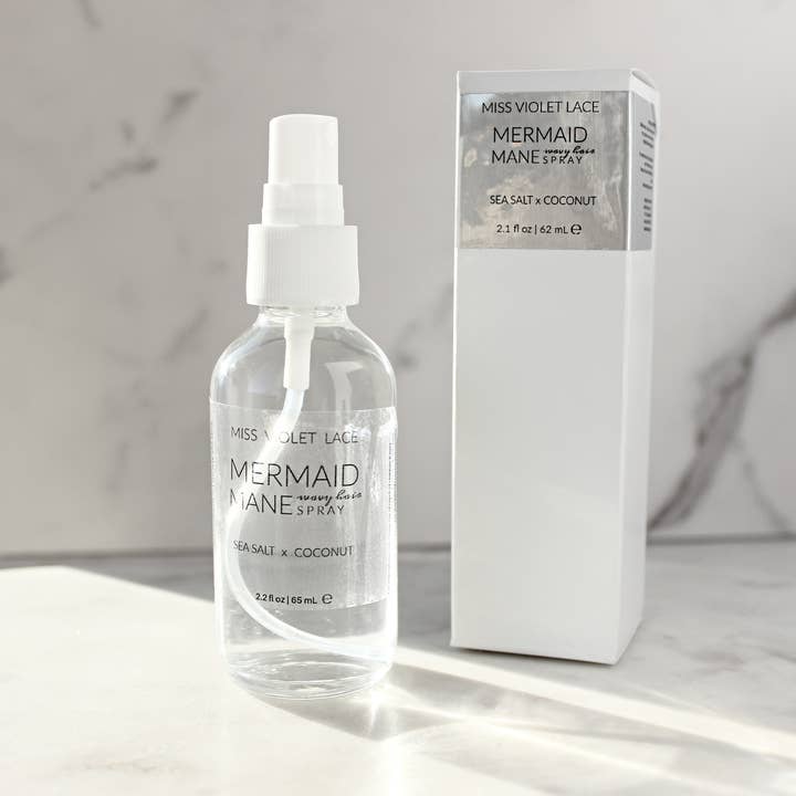 Miss Violet Lace LLC - Wholesale Hair Spray - Wavy Hair Sea Salt Spray · Styling Mist // Mermaid Mane1