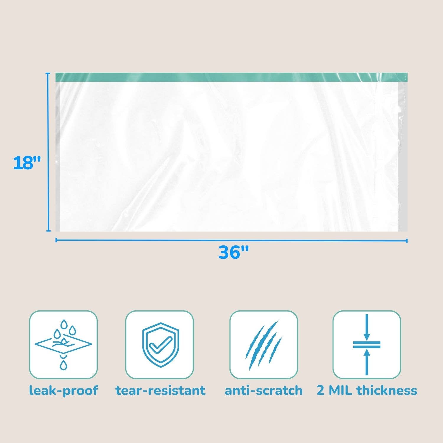 Pet N Pet - Wholesale Pet Poop Bag - Pet N Pet Jumbo Cat Litter Box Liners – 60 Count, Drawstring4