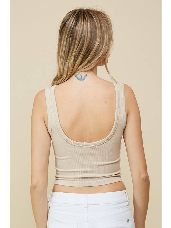 BELOVED - Wholesale Tank Top - Women's - U NECK TANK TOP 52047.