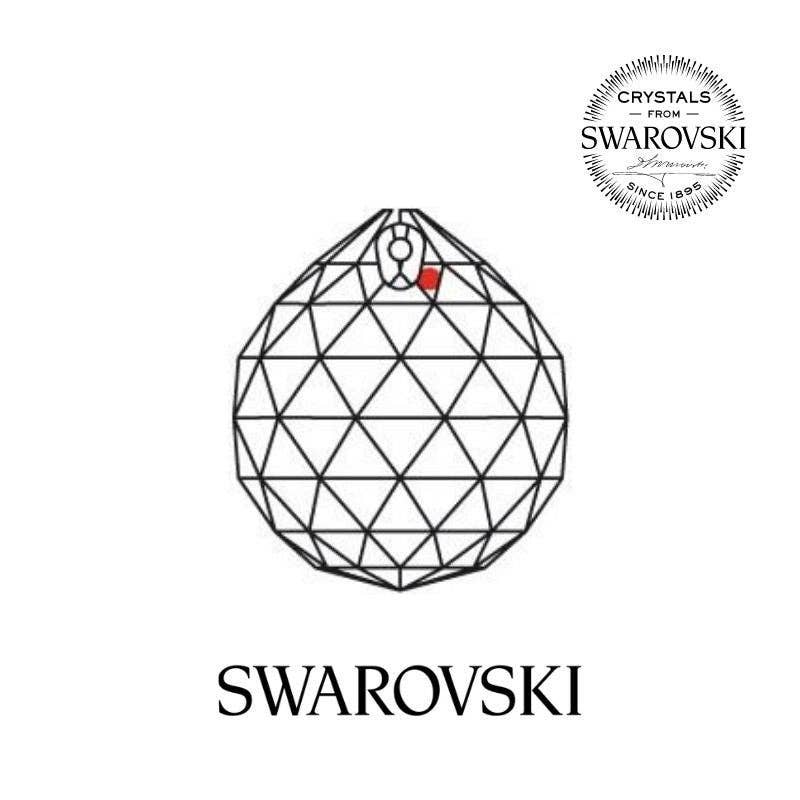 Casa Lotus – wholesale Andlig sten/kristall – Swarovski Multifacetterad Kristallkula Gul - 40 mm1