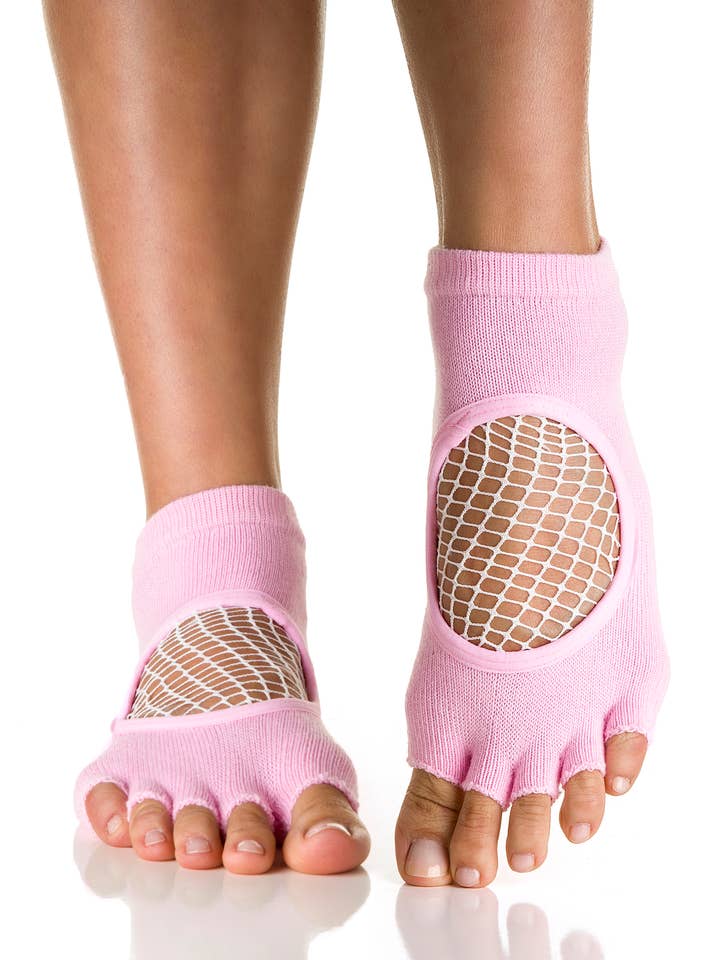 Phish Net Open Toe Grip Sock for wholesale by Arebesk
