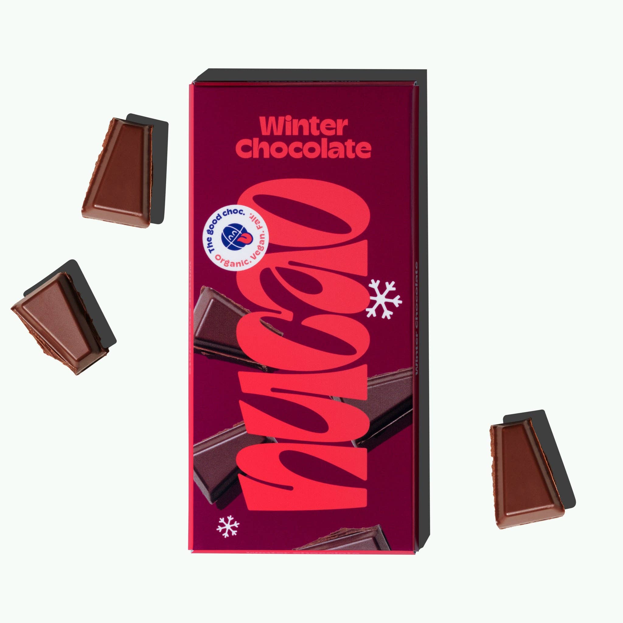 nucao – Großhandel Schokoriegel – Nucao Tafelschokolade - Winter Chocolate (Organic)