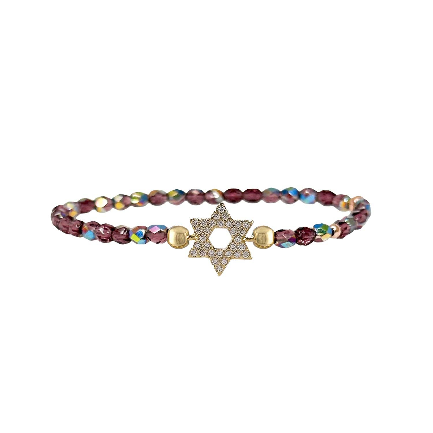 Love, Lisa - Wholesale Beaded Bracelet - Madison Star of David Bracelet3