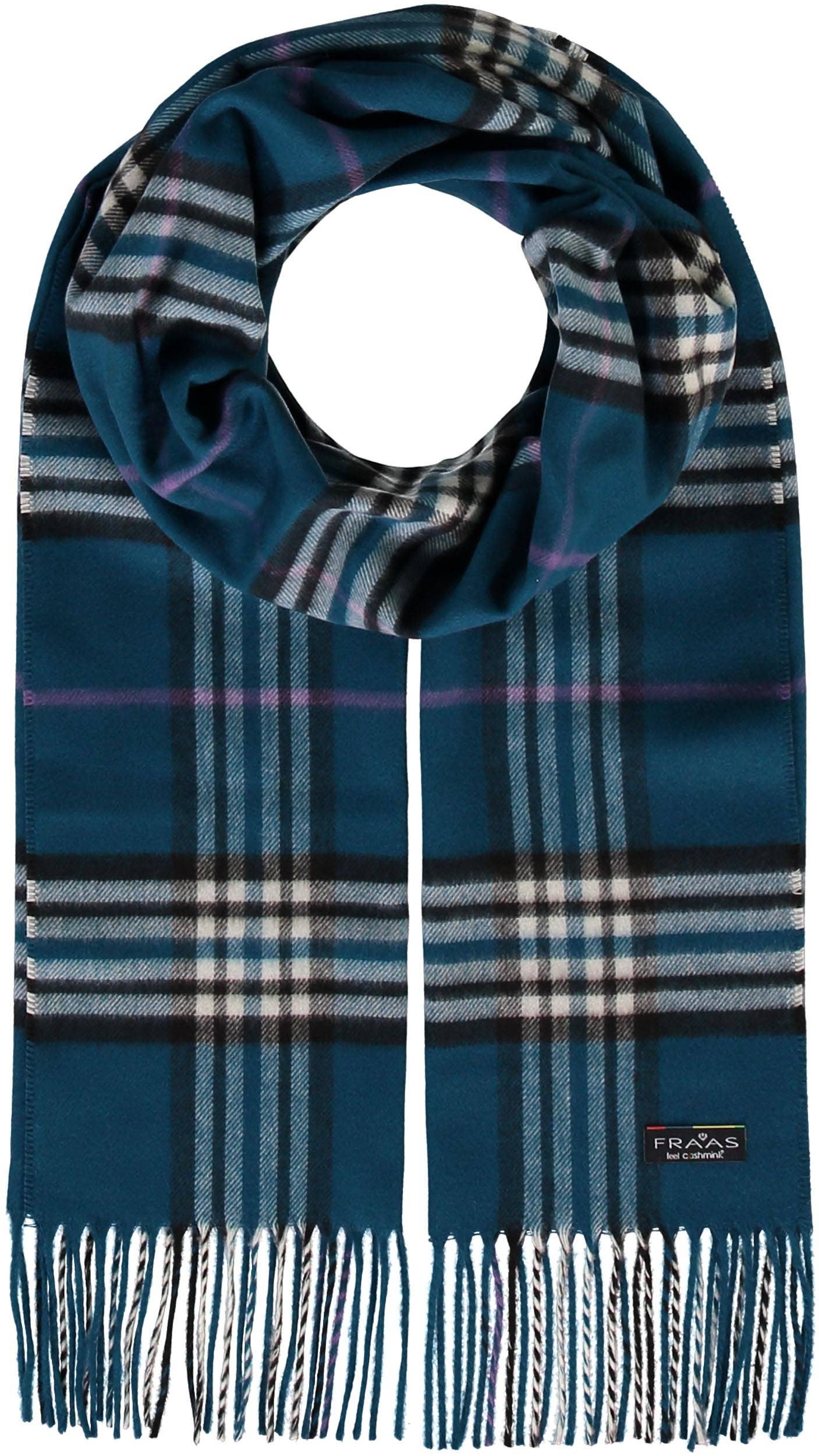 FRAAS - The Scarf Company - Wholesale Scarf - Women's - FRAAS Plaid Cashmink® Scarf9