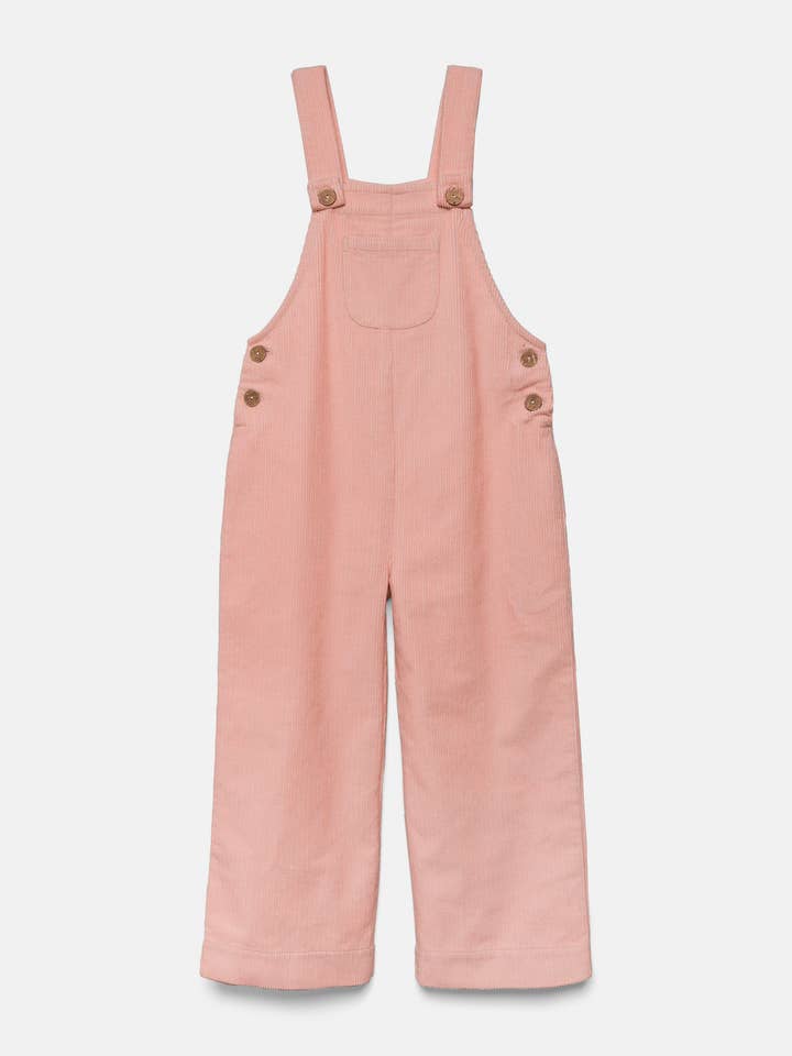 Salopette en velours côtelé uni (548019-54) pour la vente par Lanidor Kids