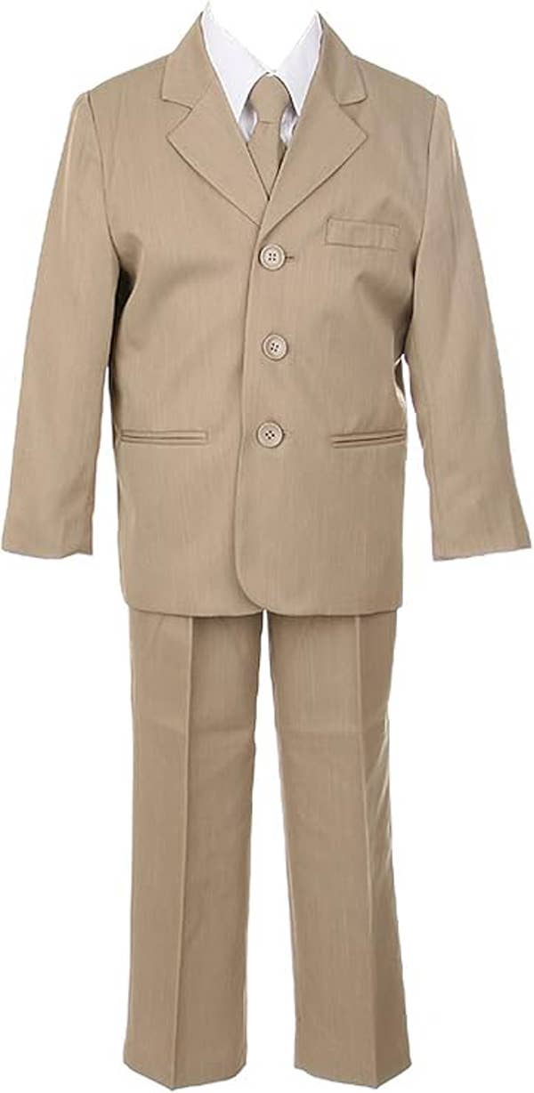 iGirlDress - Vente Costume – enfant - Costume habillé garçon 5 pièces avec chemise et gilet3