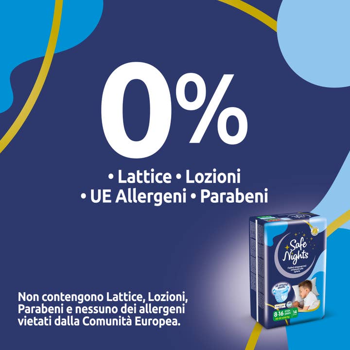 Babylino - Wholesale Diaper (Non-Cloth) - Baby - Babylino Safe Nights Night, Child 8-16 years, 14 Units5