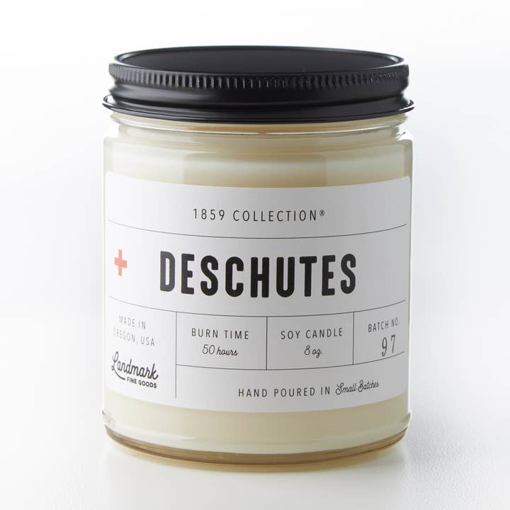 Landmark Fine Goods - Wholesale Jar/Filled Candle - Oregon 1859 Collection® Candle - Deschutes0
