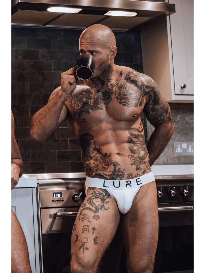 Lure Menswear LTD – Engroshandel Undertøj - Herre – Lure hvid jockstrap4