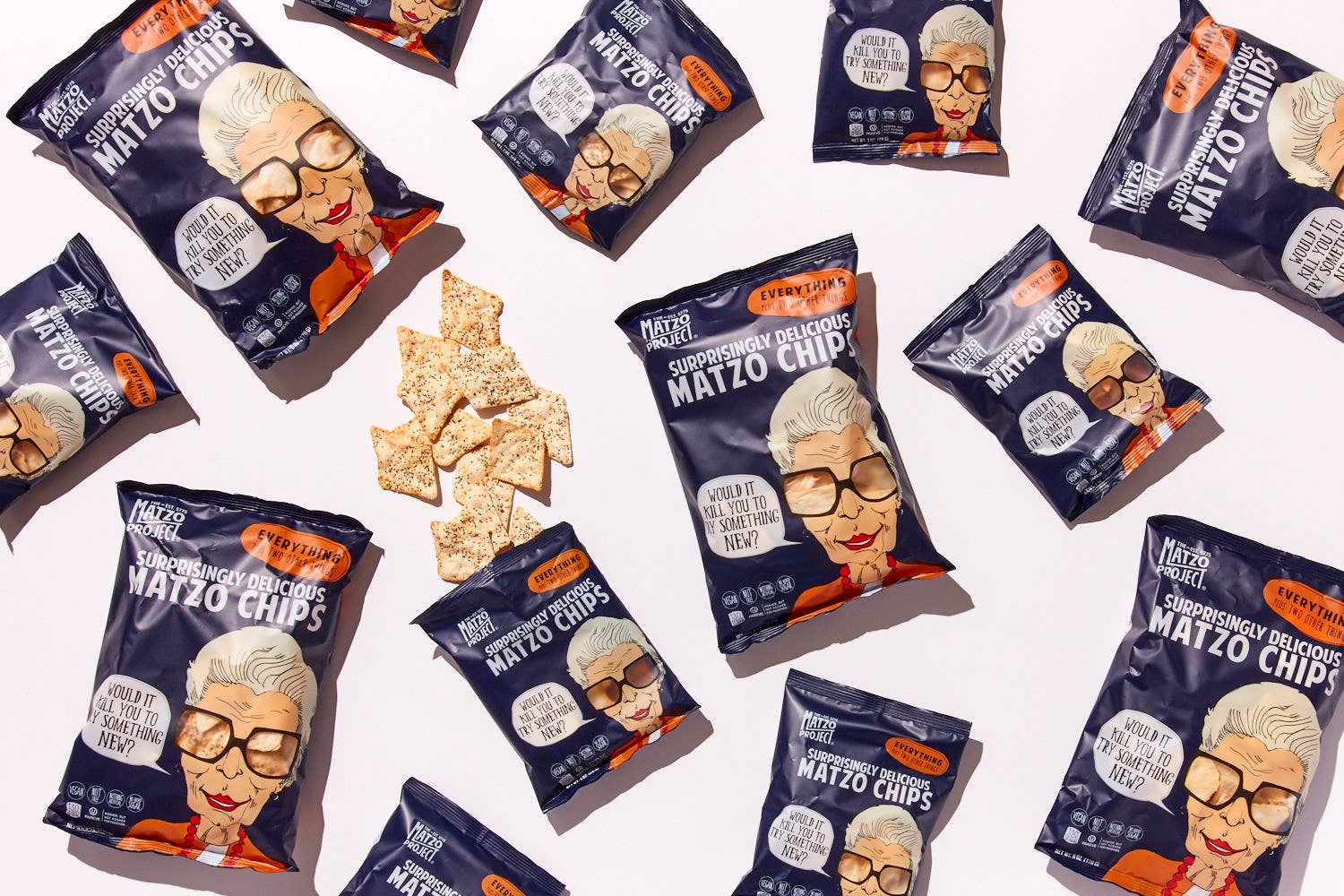 The Matzo Project - Wholesale Chips - Large Bag of Everything Matzo Chips1