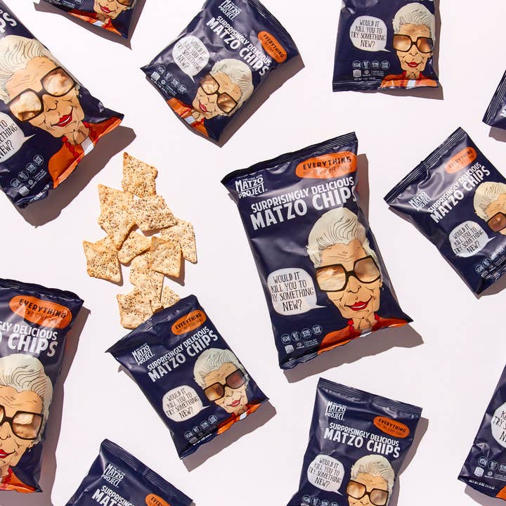 Petit sac de tout jetons Matzo pour la vente par The Matzo Project