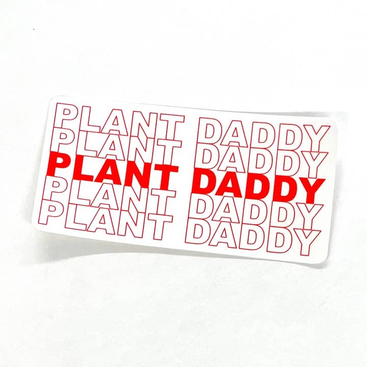 Autocollant Papa Plant pour la vente par Wild Optimist
