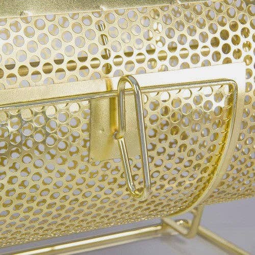 FIXTUREDISPLAYS - Wholesale Decorative Tabletop Object - Metal Raffle Drum Spin Casino Bingo Lottery Party Lucky Draw Fundraiser Tombola 119570