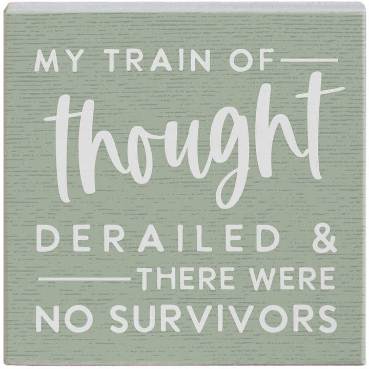 Sincere Surroundings – Großhandel Schilder – Der Gedankengang - Small Talk Square