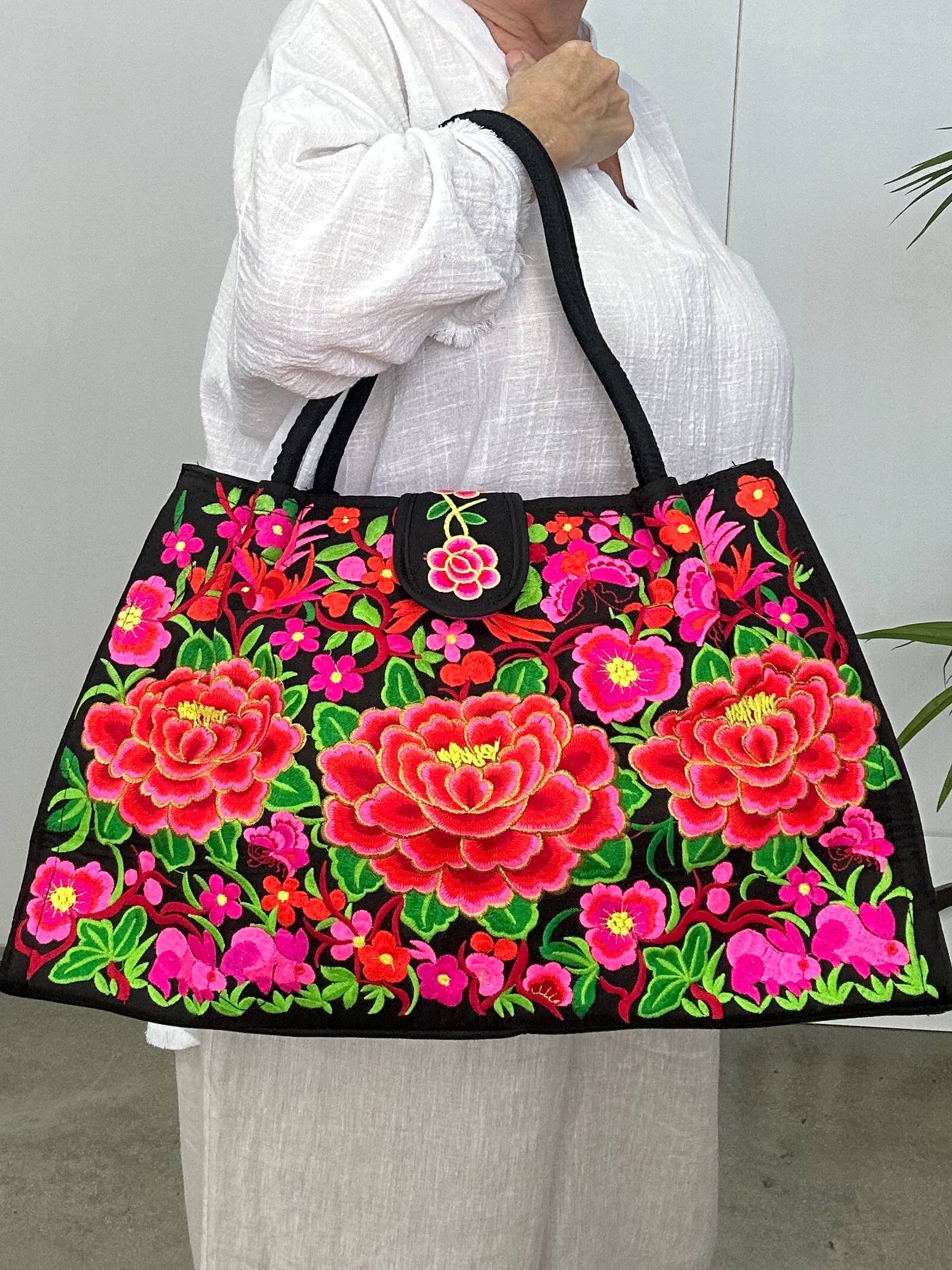 Kiik Luxe - Vendita all'ingrosso Borsa tote - Donna - Borsa Ricamata0