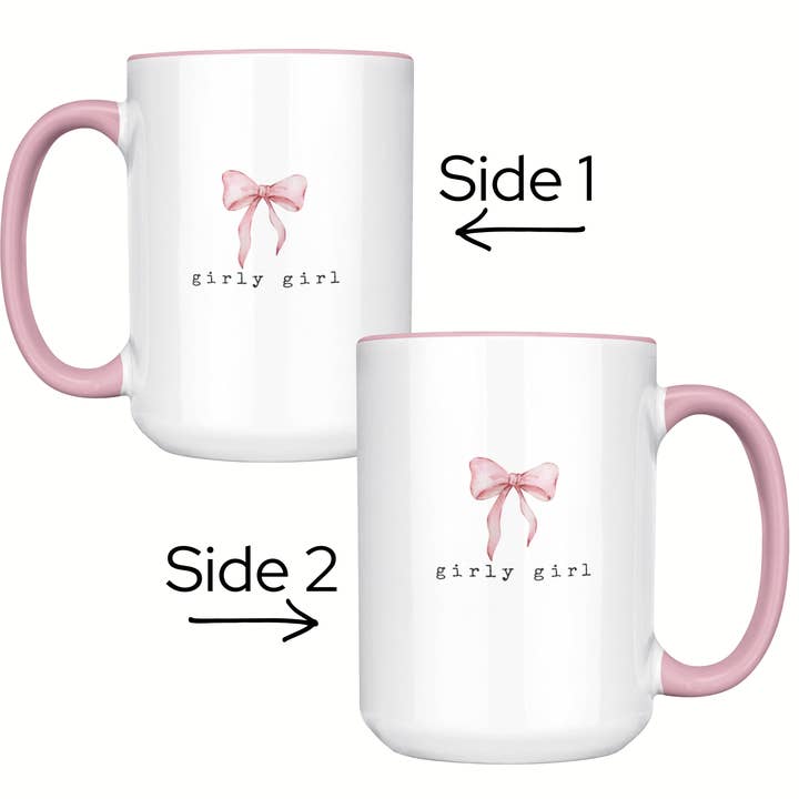 Sunny Day Style - Wholesale Coffee Mug - Girly Girl Mug | 15 Oz Large Mug