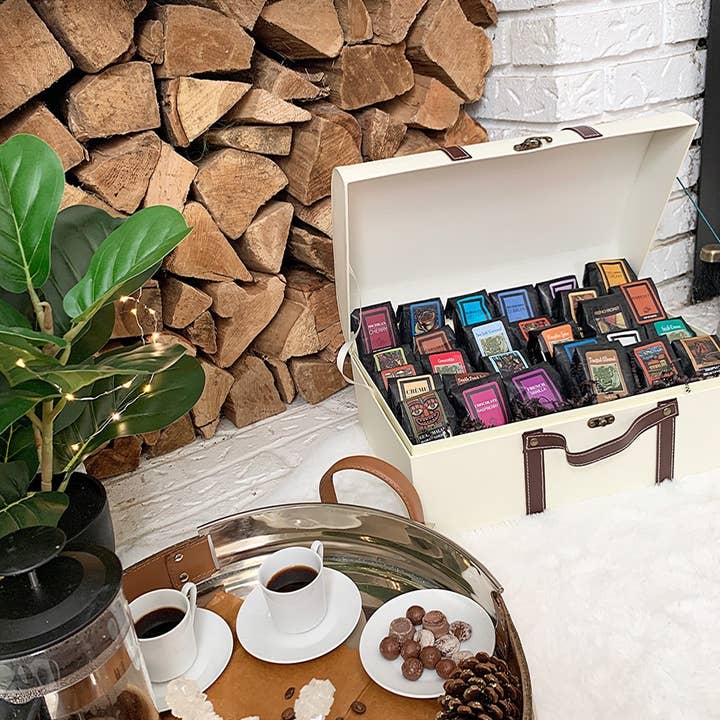 Coffee Beanery - Wholesale Food Gift Basket - The Grand Sampler Coffee Gift Basket5