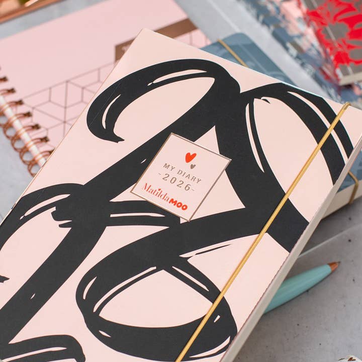 Tangible Stationery – wholesale Journal/diary – Matilda Moo - 2026 Diary - A5 Weekly Notes12