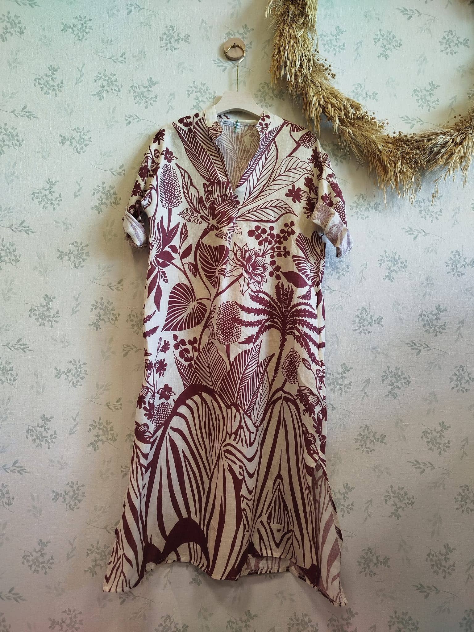 Linos y Textiles - Wholesale Dress - Women's - REF: 29340 100% linen dress2