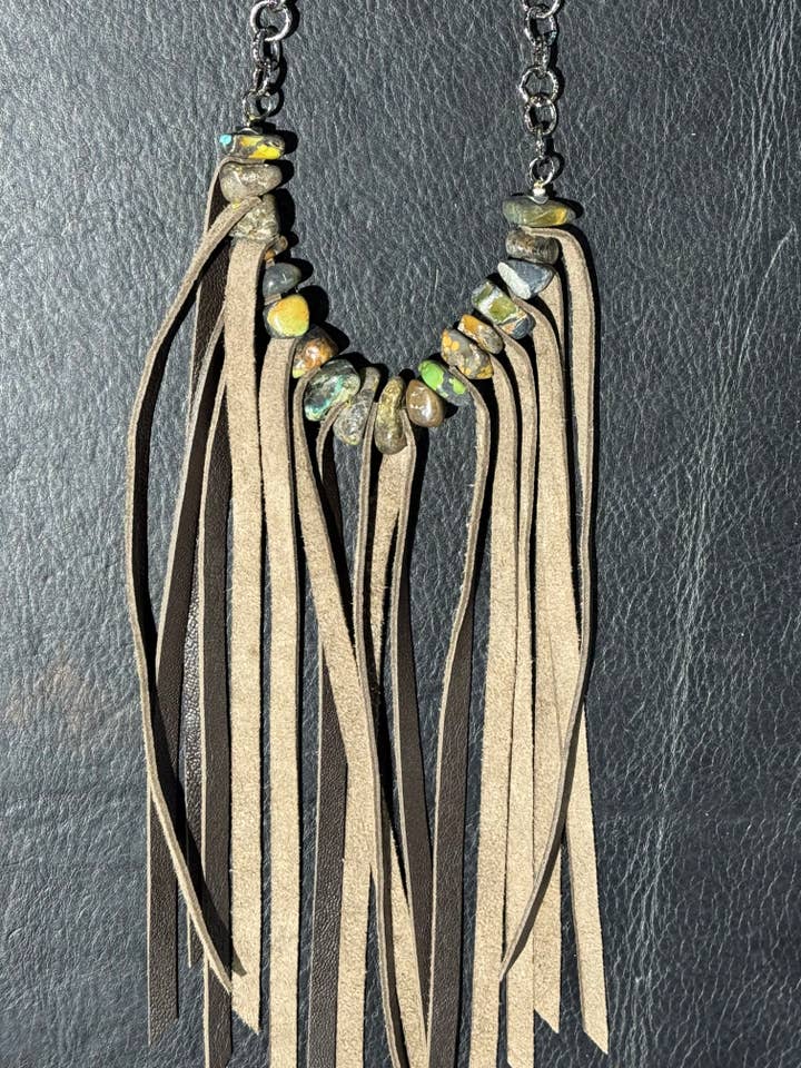 🪶 Desert Dancer Collection– Spirit Fringe Necklaces for wholesale by Sandra Ling Designs
