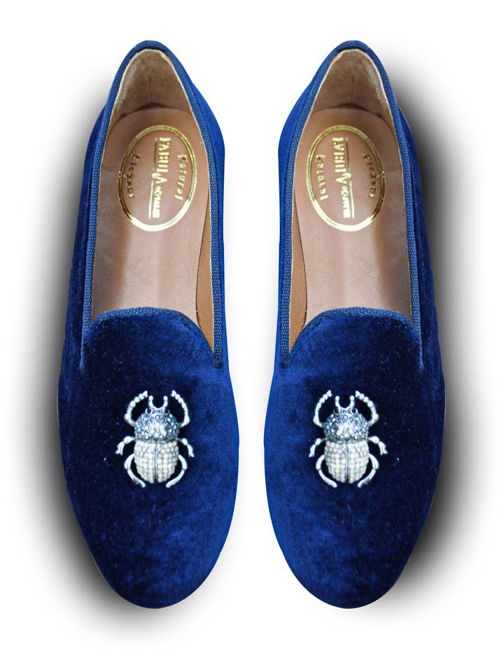 Triptyque bleu pour la vente par Fabula & Tales